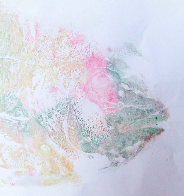 Painting With Fresh Fish