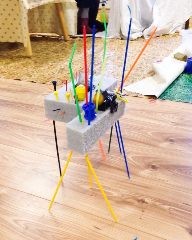 Moving Sculpture Bots Toddler STEM Activity